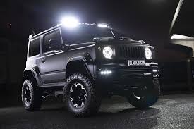 For that much money, you basically get the same g wagon put on portal axles and enhanced suspension along with a row of other exterior tweaks. Black Bison Suzuki Jimny Looks Like A Baby G Class Carbuzz