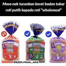 Kalau pergi lewat ke pasaraya alamatnya dah tiada di rak roti. Nak Buat Pilihan Roti Tkme Eat Clean And Lose Weight Facebook