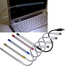 Led Usb10 Mini Strip Keyboard Light Table Lamp Flexible Reading Notebook Laptop Ebay