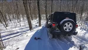 best jeep winter trail riding and