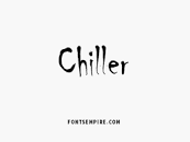 Font Chiller: download and install on the WEB site