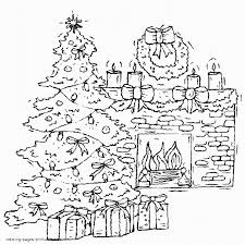 It gives a room coziness and charm. Christmas Tree And Fireplace Coloring Page Coloring Pages Printable Com