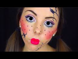 creepy ed doll makeup tutorial