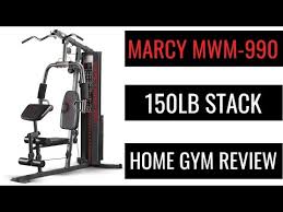 Marcy Mwm 990 150lb Review Home Gym Workout Equipment