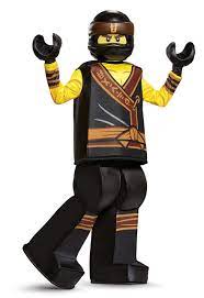 Disguise Cole Lego Ninjago Movie Prestige Costume, Yellow/Black, Medium  (7-8): Buy Online at Best Price in UAE - Amazon.ae