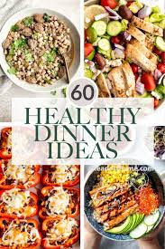 60 healthy dinner ideas ahead of thyme