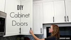 how to make diy cabinet doors