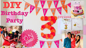 easy birthday decoration ideas at home