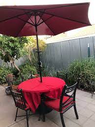 16 Outdoor Tablecloth With Umbrella
