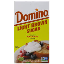 Amazon Com Domino Light Brown Sugar 1 Lb 2 Pack Brown Sugar Grocery Gourmet Food