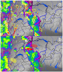 weather radar in complex orography