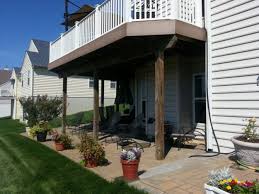 How To Build A Patio Under A Deck