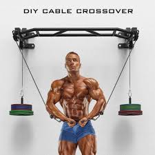 The lat pulldown machine is ultimately designed to work your lats through a variety of pulldown exercises, which you are 3. Syl Fitness Lat Cable Pulley System With Loading Pin Diy Home Garage Gym Cable Crossover Tricep Pulldown Attachment Exercise Machine Parts Accessories Sports Fitness