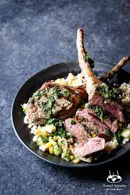 grilled lamb chops with mint