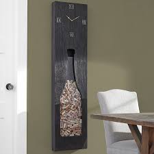 cork catcher wall clock