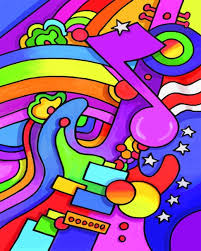 Colorful Pop Art Paint By Numbers
