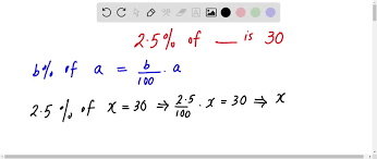 Solve Use The Basic Percent Equation