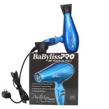 Babyliss 7447bgu blue professional hair clipper edition gift set +travel bag new. Babyliss Pro Nano Titanium Portofino Dryer Blue Lala Daisy