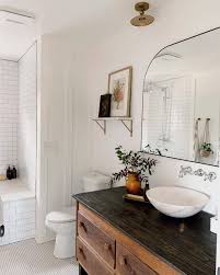 35 Wood Bathroom Countertop Ideas To