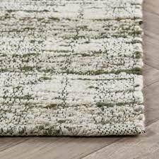 kosas home perth wool blend area rug color green natural size 8 x 10