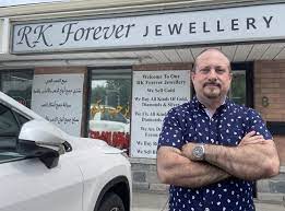 london jeweller lucky to survive