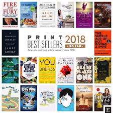 Amazons Best Selling Print And Kindle Books Of 2018 So Far