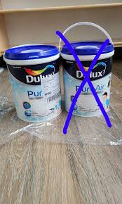 5l unopened sail white paint dulux pure