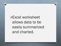 Creating A Worksheet And Embedded Chart Chapter Ppt Download