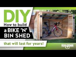 Bike N Bin Shed Realcedar Com