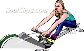 Image result for clipart rowing machine