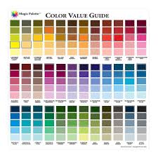 Amazon Com Magic Palette Artists Color Value Guide Color