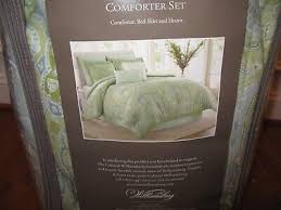King Comforter Set Shams Bedskirt Blue