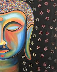 Buddha Wall Art Zen Abstract Decor