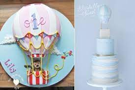 Hot Air Balloon Cakes Cake Geek Magazine gambar png