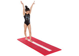practice mat for cartwheel and balance beam