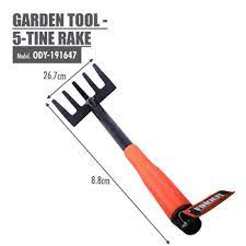 Garden Tool 5 Tine Rake