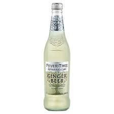 refreshingly light ginger beer