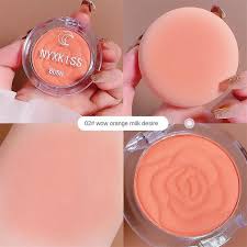 blush peach cream makeup blush