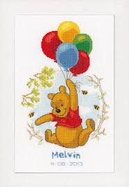 Winnie The Pooh Balloons Sampler