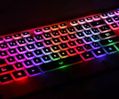 Rainbow Light Up Keyboard Interwebs Store Rainbow Light Keyboard Computer Sticker