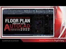 Autocad 2022 Floor Plan Making