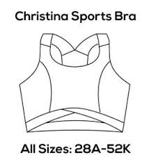 An instantly downloadable pdf pattern. Pattern Roundup 3 Sports Bras Sew Active Fabrics