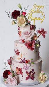 3 Layer Birthday Cake Designs gambar png
