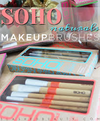 review soho naturals makeup brushes