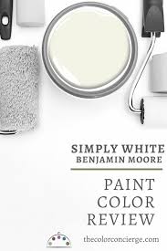 Benjamin Moore Simply White Color
