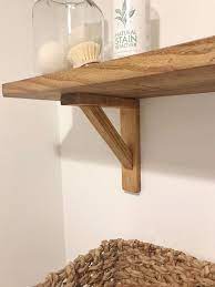 Wood Bracket Shelves Wood Shelf Bracket
