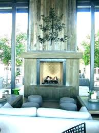 Reclaimed Wood Fireplace Create A