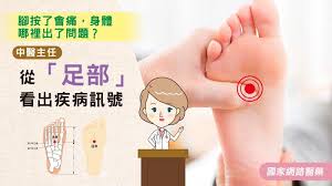 腳按了會痛，身體哪裡出了問題？中醫主任一張圖告訴你：從「足部」看出疾病訊號|中醫|KingNet國家網路醫藥|Second Opinion