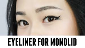 beginner eyeliner tutorial for monolid