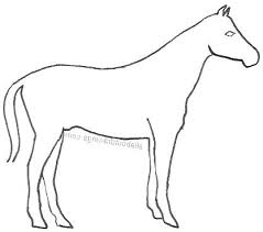 Simple Horse Template Templates Gulflifa Co